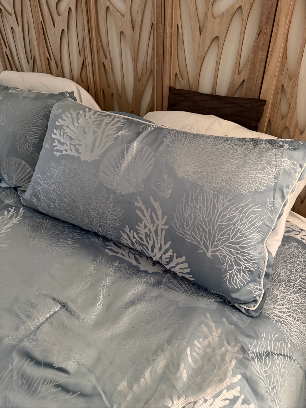 Coastal Coral Reef Comforter Set in Light Blue - Unbranded - Picture 5 of 5